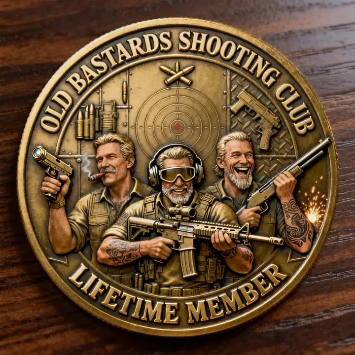 “Old Bastards Shooting Club – I ♥ GUNS,TITTIES & FREEDOM!”