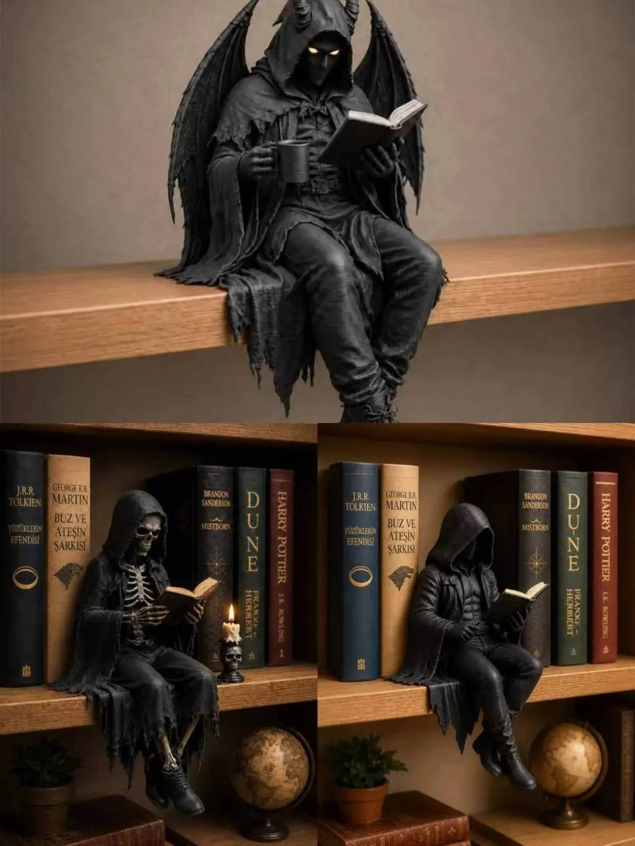 šLast Day 60% OFF - Gothic Dark Fantasy Figure