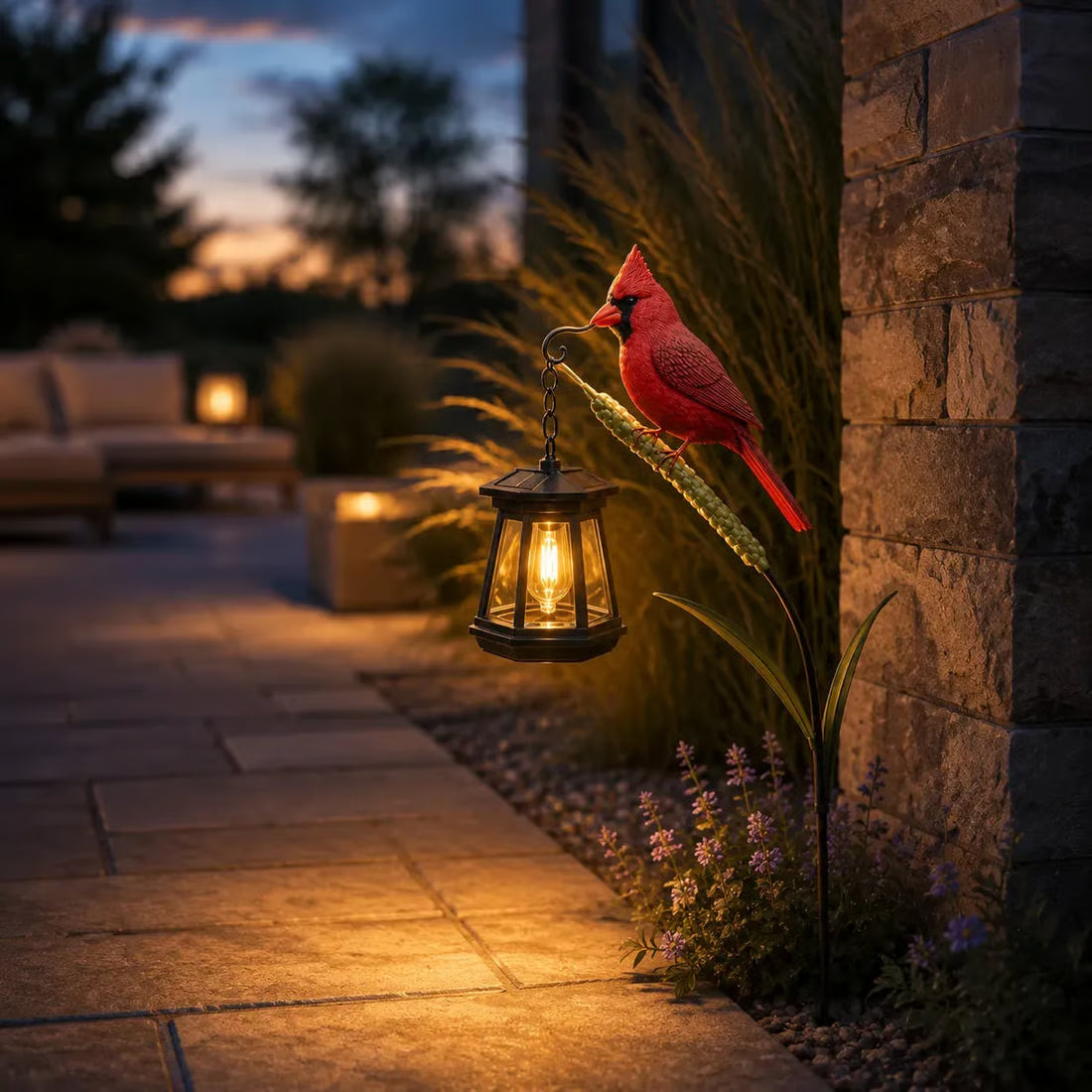 š¦ Cardinal Solar LightāA Beautiful Garden Light That Feels Full of Life