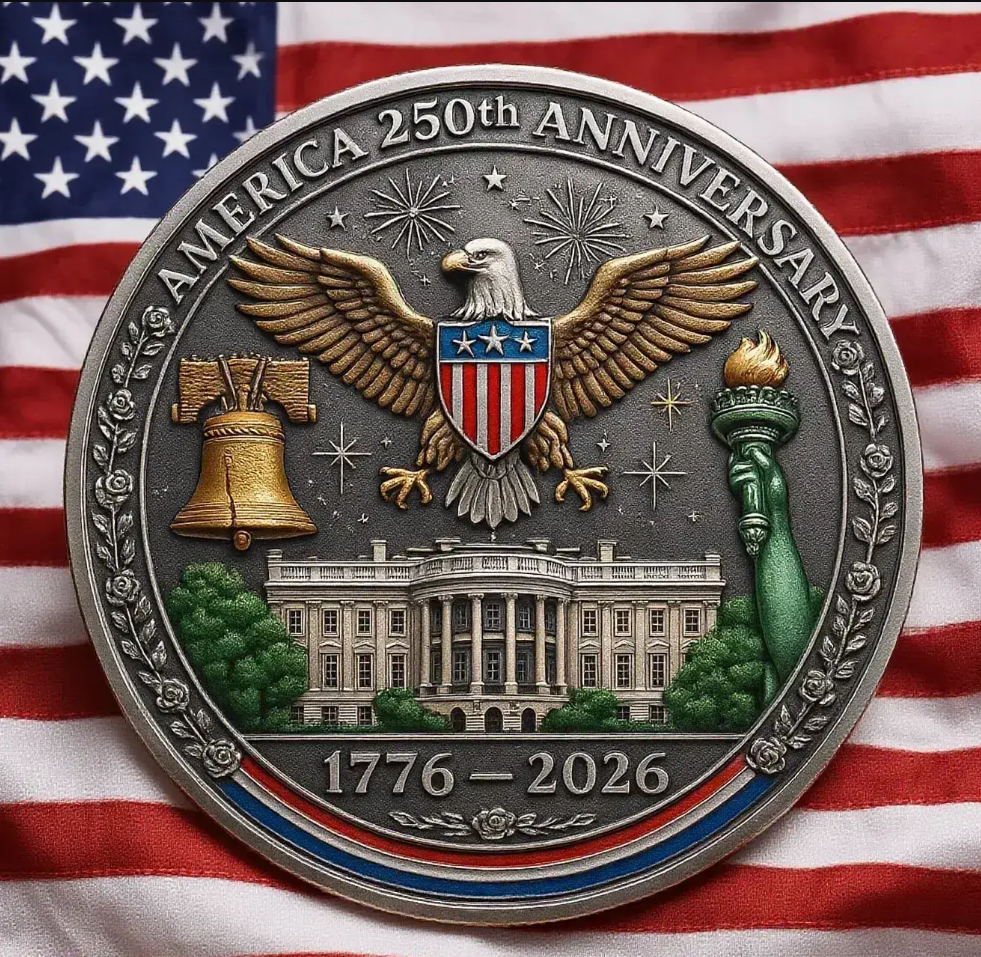 America 250th Anniversary Commemorative Coin--đLast Day 49% OFF