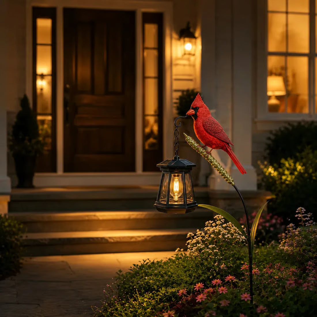 š¦ Cardinal Solar LightāA Beautiful Garden Light That Feels Full of Life