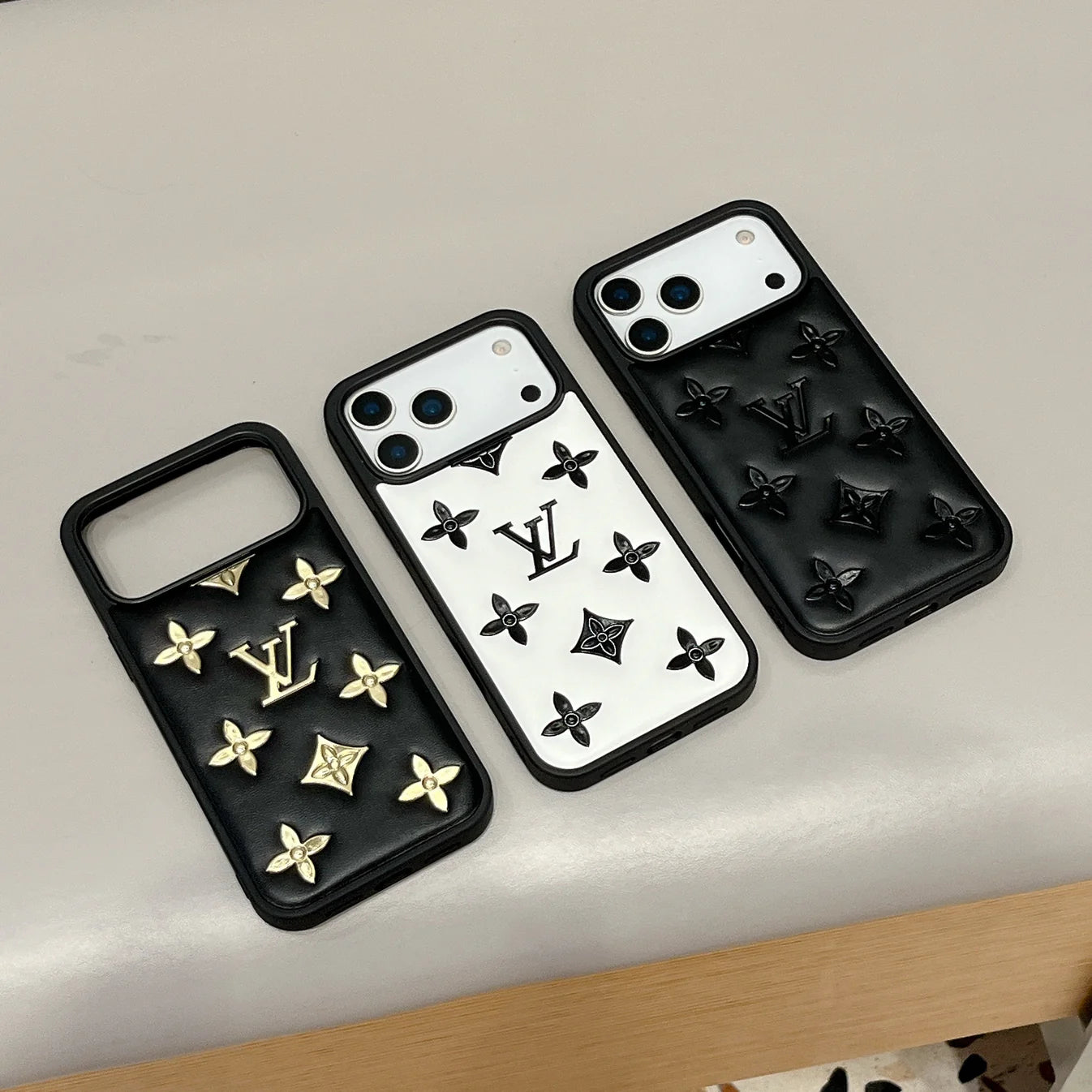 Luxury 3D Embossed Designer iPhone Case