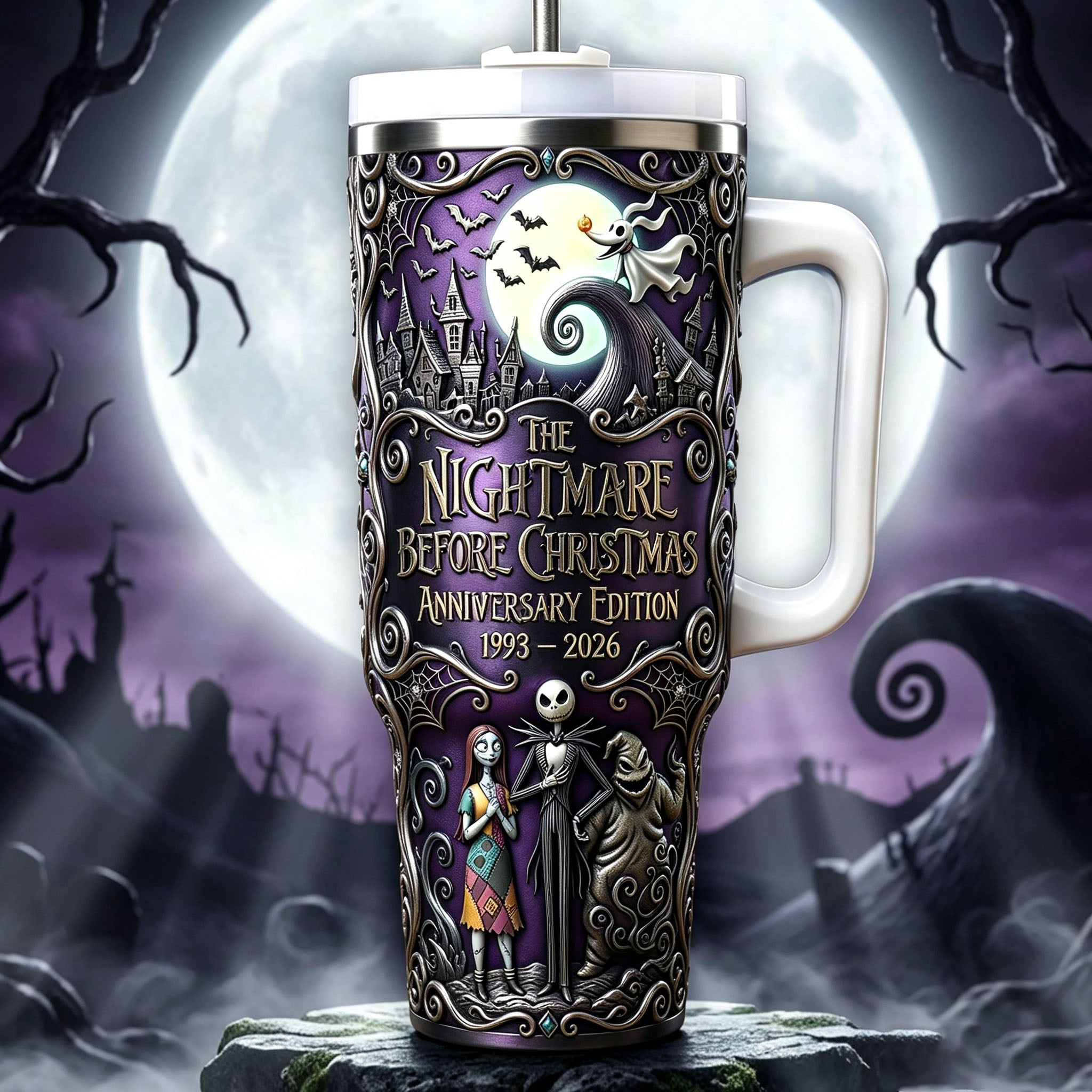 "The Nightmare Before Christmas" 33rd Anniversary Tumbler