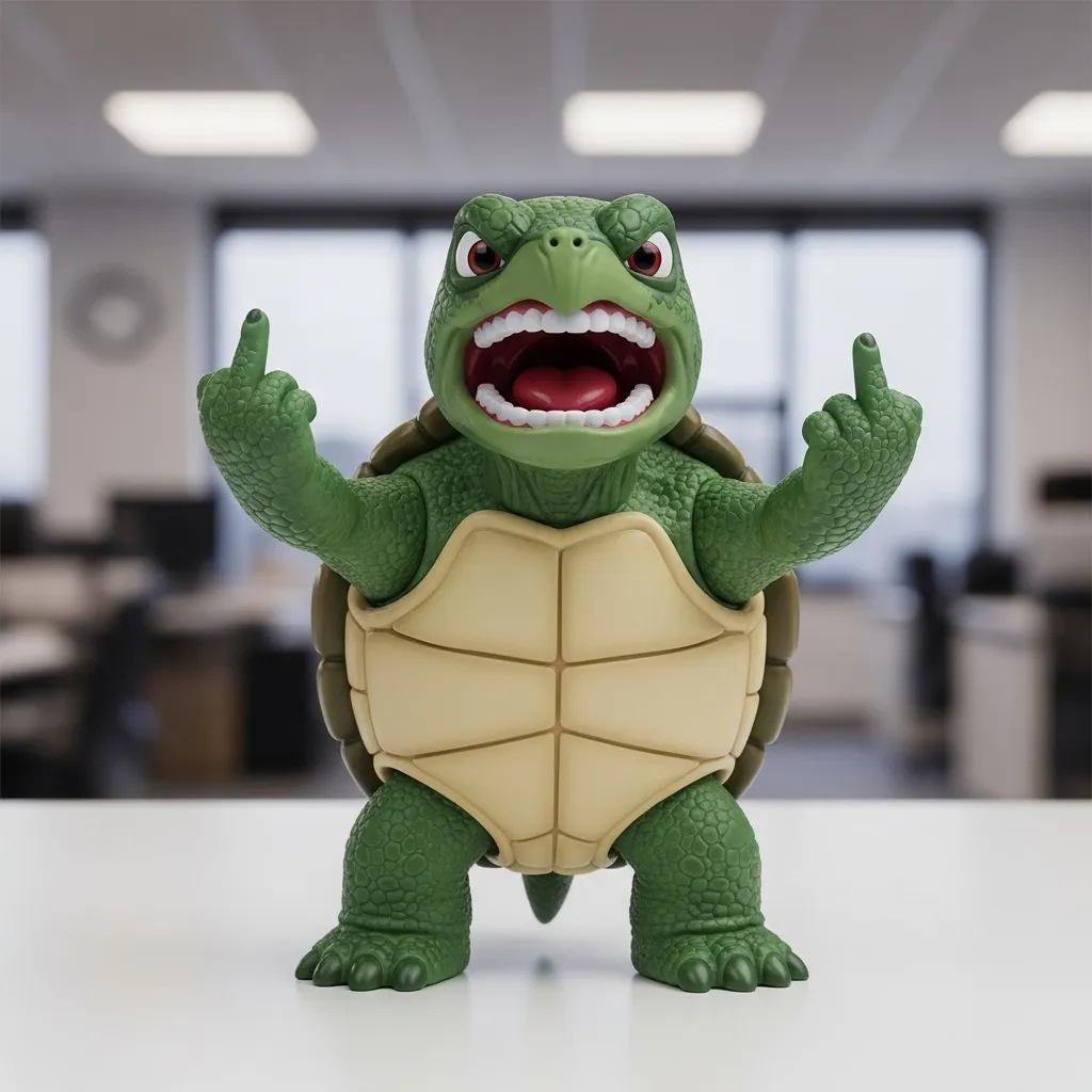 Angry Animals Gang Angry Animal Figurine Ornament Office Desktop Decoration