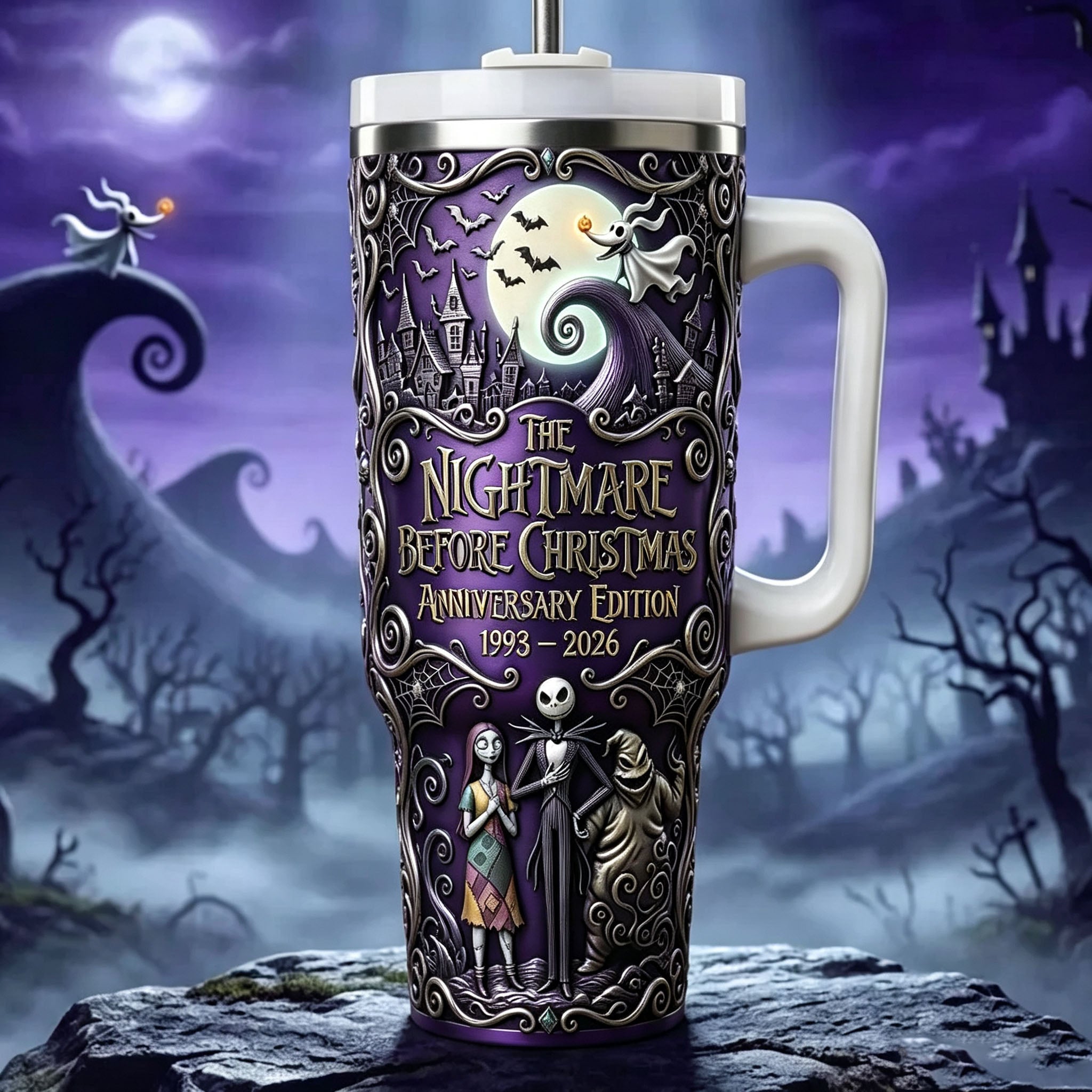 "The Nightmare Before Christmas" 33rd Anniversary Tumbler