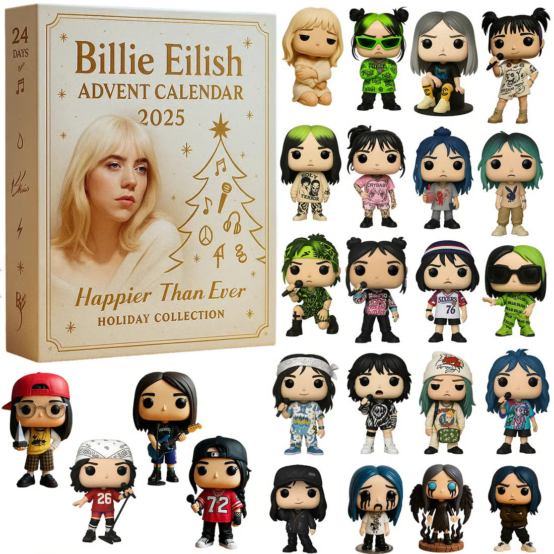 Billie Eilish Advent Calendar 2025 🎁 24 Gifts Inside! Billie Eilish Advent Calendar 2025 🎁 24 Gifts Inside!