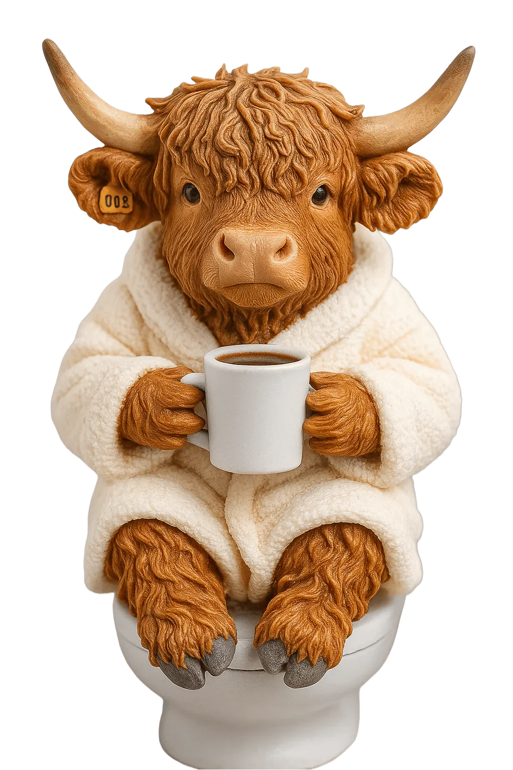 🐮Highland Cow Advent Calendar 2025🎄 - 3D handmade Highland Cow Doll (24 pcs)