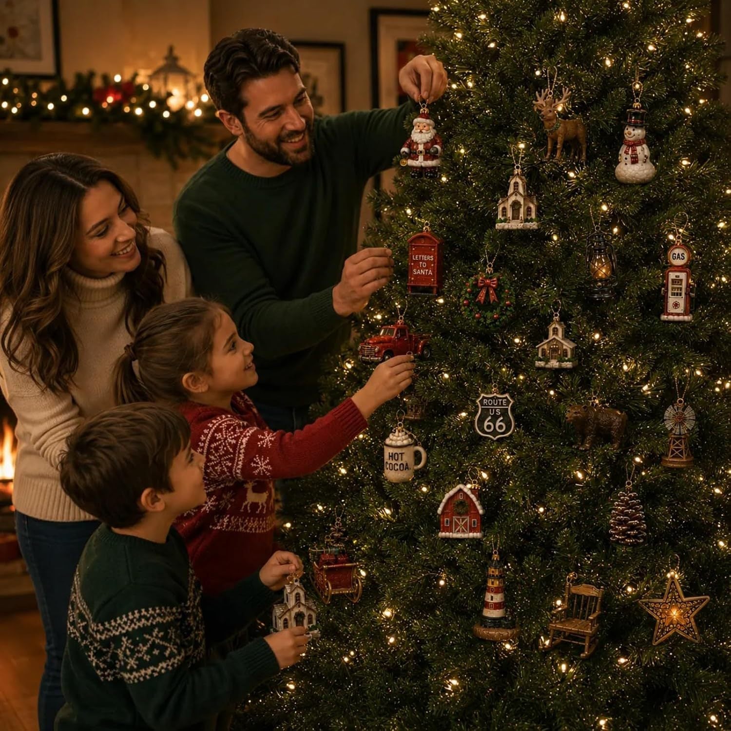 American Christmas Memories™ – 24-Day Christmas Ornament Advent Calendar  Create 24 Days of Christmas Magic & American Holiday Memories