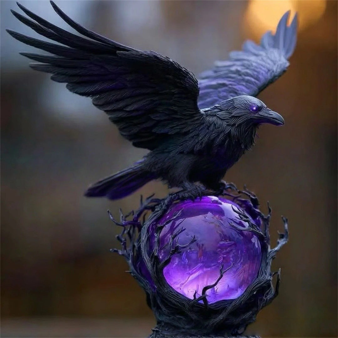 Nocturne™ – Raven Orb Lamp