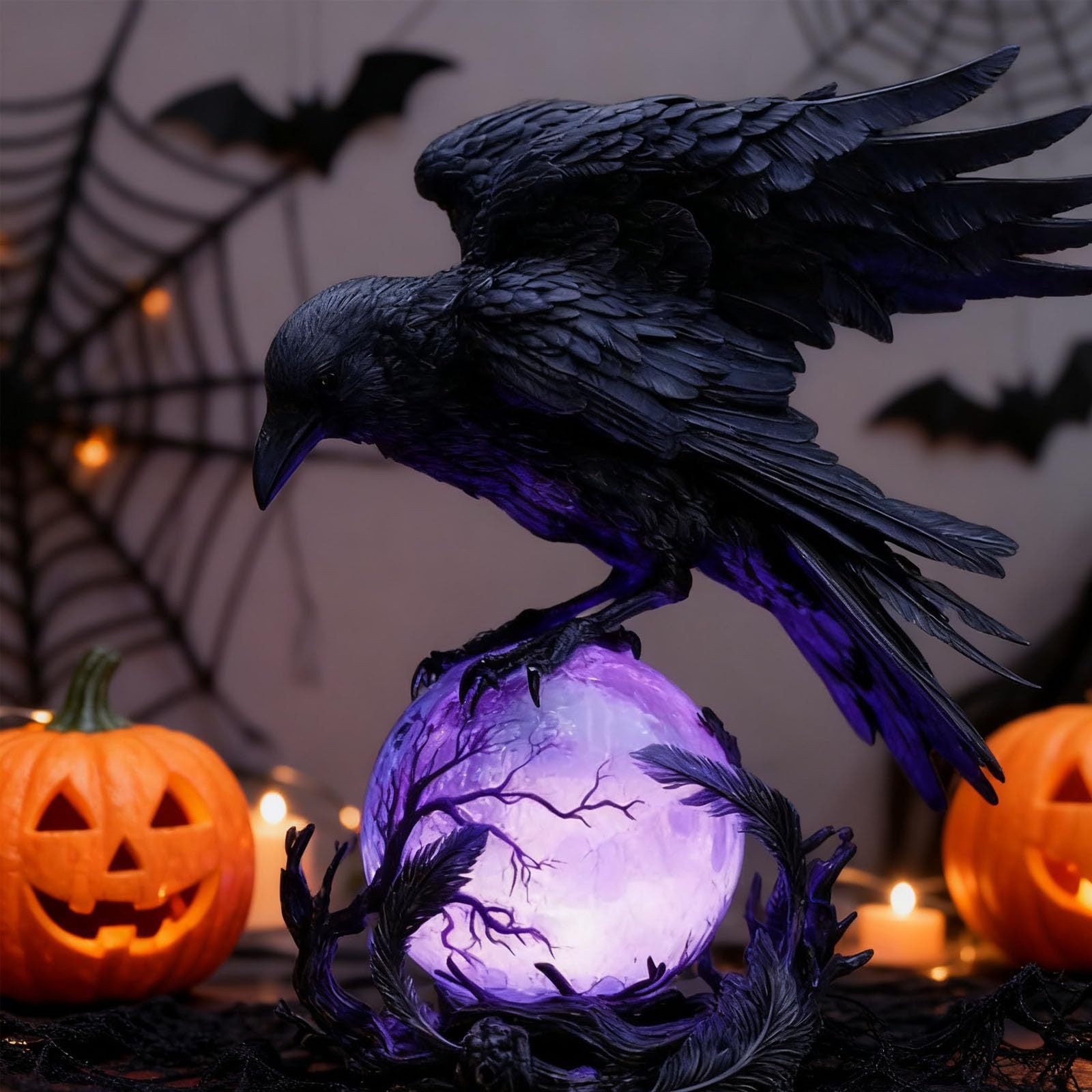 Nocturne™ – Raven Orb Lamp
