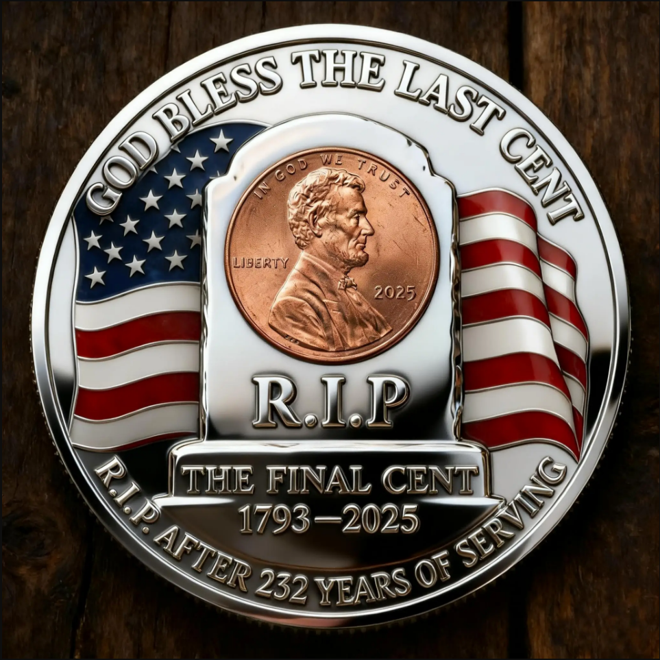 🏆Flash Sale 60% OFF - The Last Cent Commemorative Coin - Fine Uncirculated Limited Edition